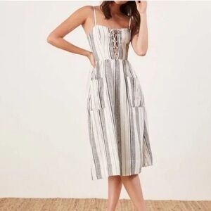 Reformation Linen Dress